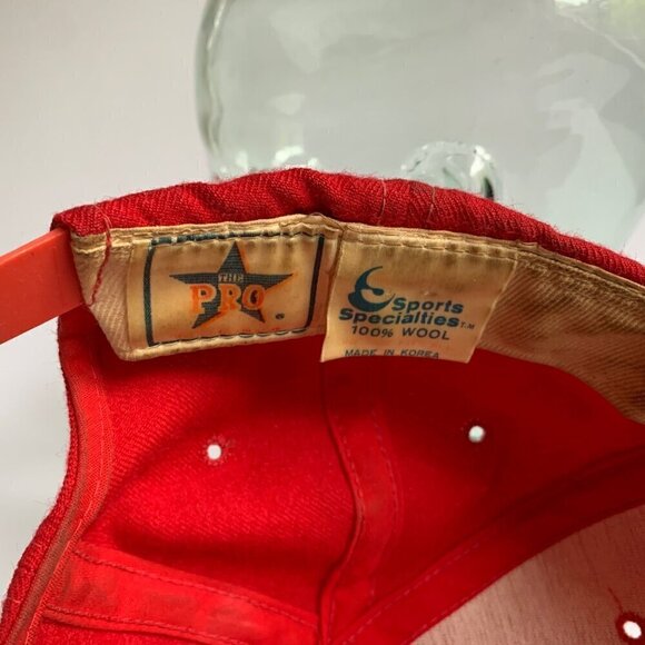 Vintage San Francisco 49ers Red Wool Hat The Pro Sport Specialties - Picture 8 of 8